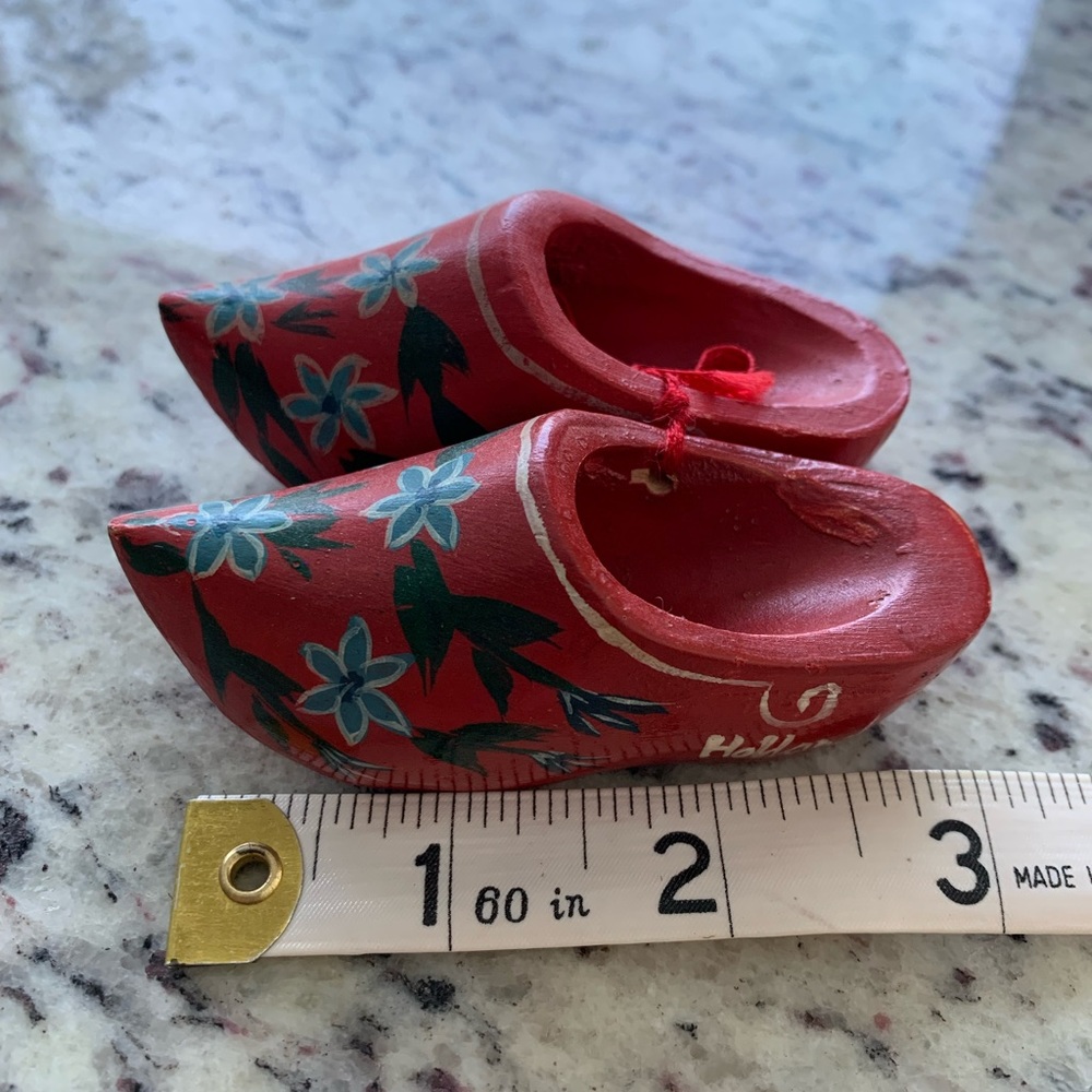 Vintage Souvenir of Holland Wooden Shoes/Clogs